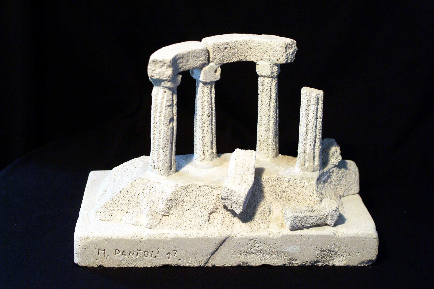 Tempio Greco Santorini 20x30x15 cm gasbeton