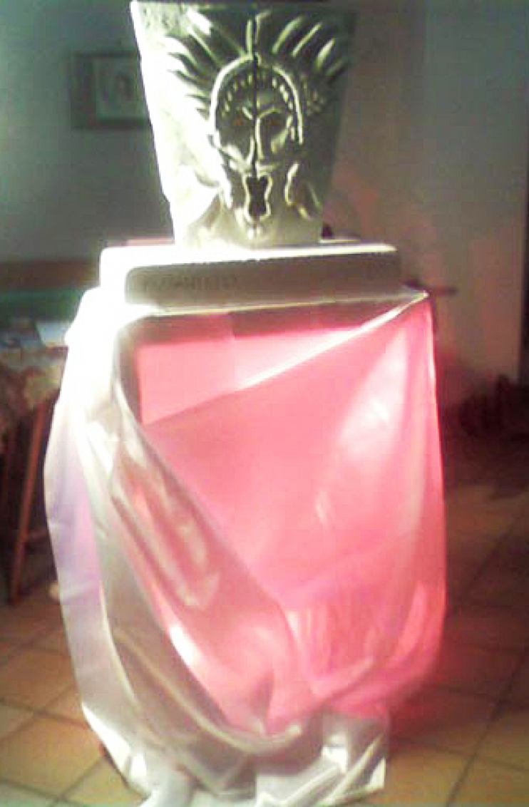 l'ira funesta della medusa 50x167x40 cm